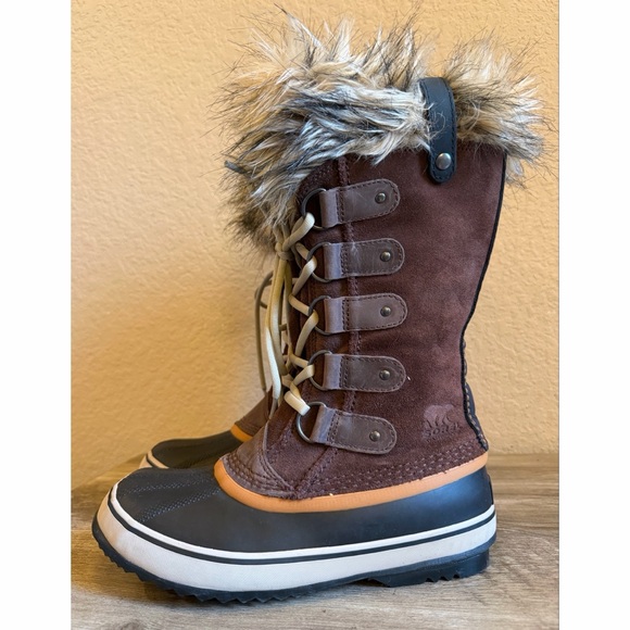 sorel joan of arctic tobacco sudan brown Faux Fur Joan Of Arctic Sorel Women's Joan Of Arctic Boots Tobacco/Sudan  Brown